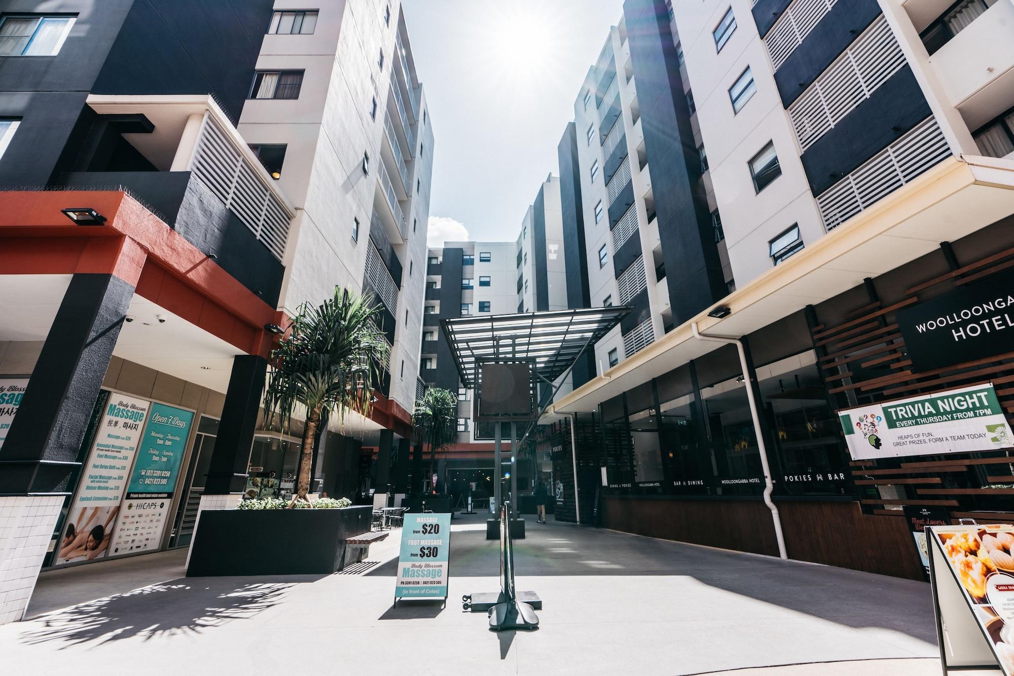 Gabba Central Apartments Brisbane Bagian luar foto