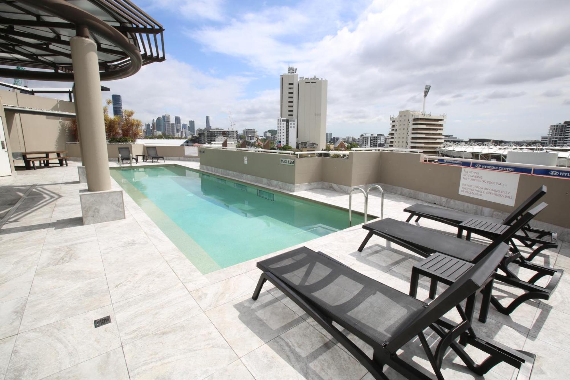 Gabba Central Apartments Brisbane Bagian luar foto